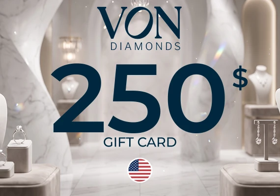 Von Diamonds Gift Card 250 USD 