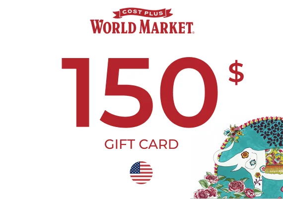 Cost Plus World Market Gift Card 150 USD