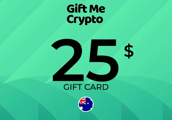 Gift Me Crypto Gift Card 25 AUD 