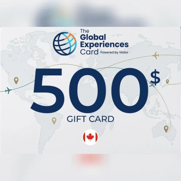 The Global Experiences Card Gift Card 500 CAD Key - CANADA