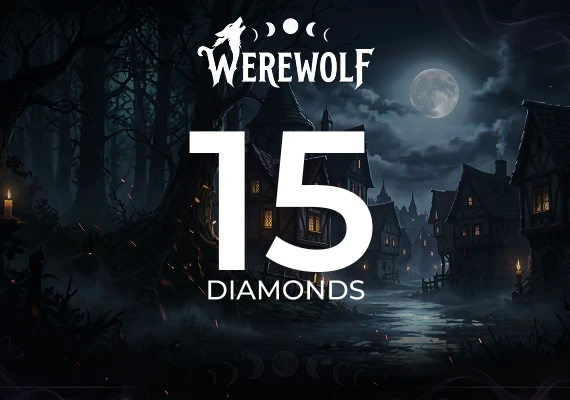 Werewolf (Party Game) - 15 Diamonds