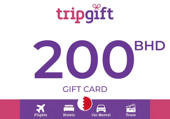 TripGift Gift Card 200 BHD