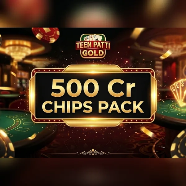 Teen Patti Gold - 500 Cr Chips Pack Direct Top-Up - GLOBAL