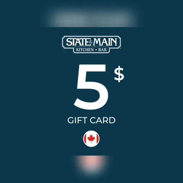 State & Main Gift Card 5 CAD Key - CANADA