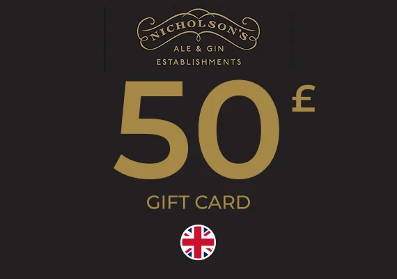 Nicholson's Gift Card 50 GBP