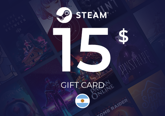 Steam Gift Card 15 USD Key - ARGENTINA