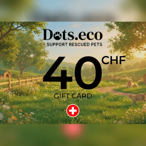 Dots.eco - Support Rescued Pets Gift Card 40 CHF Key - SWITZERLAND