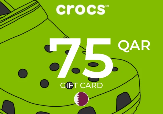 Crocs Gift Card 75 QAR
