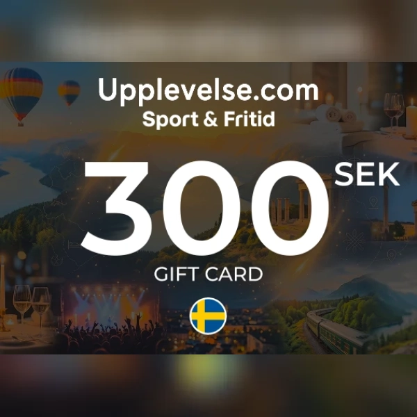 Sport & Fritid - Upplevelse.com Gift Card 300 SEK Key - SWEDEN