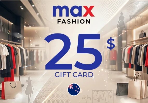 Max Fashion Gift Card 25 NZD