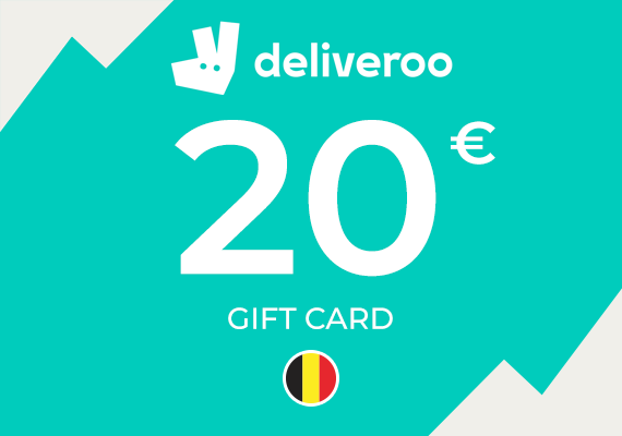 Deliveroo Gift Card 20 EUR Deliveroo Gift Card 20 EUR