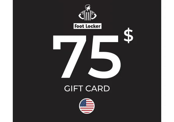 Foot Locker Gift Card 75 USD