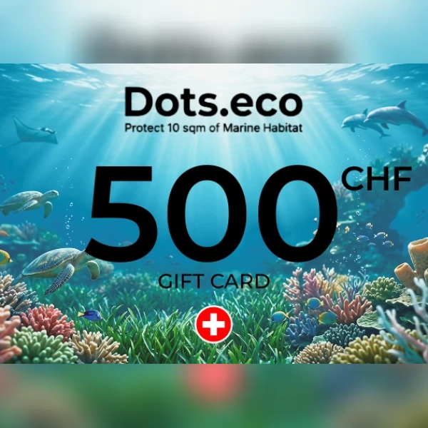 Dots.eco - Protect 10 sqm of Marine Habitat Gift Card 500 CHF Key - SWITZERLAND