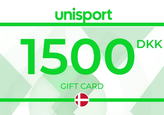 Unisport Gift Card 1500 DKK