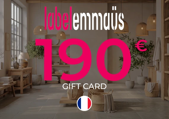 Label Emmaüs Gift Card 190 EUR