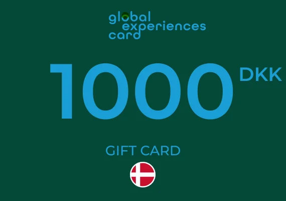 Denmark Experiences Card Gift Card 1000 DKK