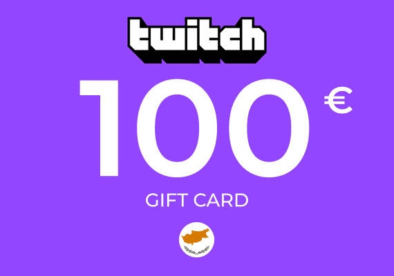 Twitch Gift Card 100 EUR