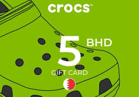 Crocs Gift Card 5 BHD