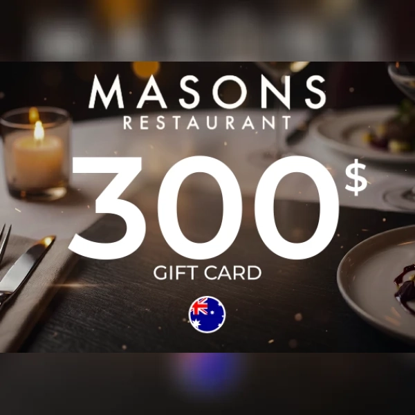 Restaurant Mason Gift Card 300 AUD Key - AUSTRALIA