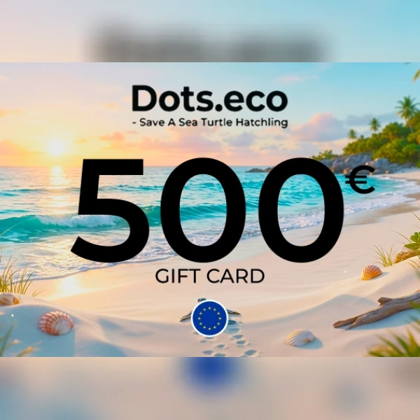 Dots.eco - Save a sea turtle hatchling Gift Card 500 EUR Key - EU