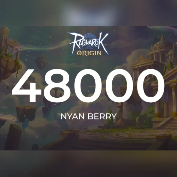 Ragnarok Origin - 48,000 Nyan Berry Direct Top-Up - GLOBAL