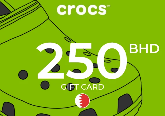 Crocs Gift Card 250 BHD