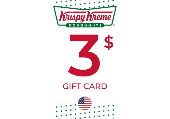 Krispy Kreme Gift Card 3 USD