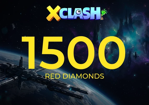 X-Clash - 1,500 Red Diamonds