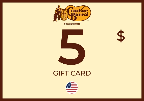 Cracker Barrel Gift Card 5 USD