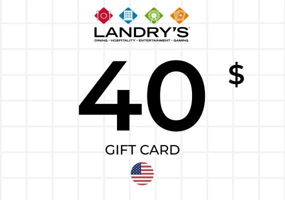 Landry's Gift Card 40 USD