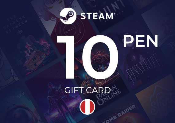 Steam Wallet Gift Card 10 PEN Key - PERU