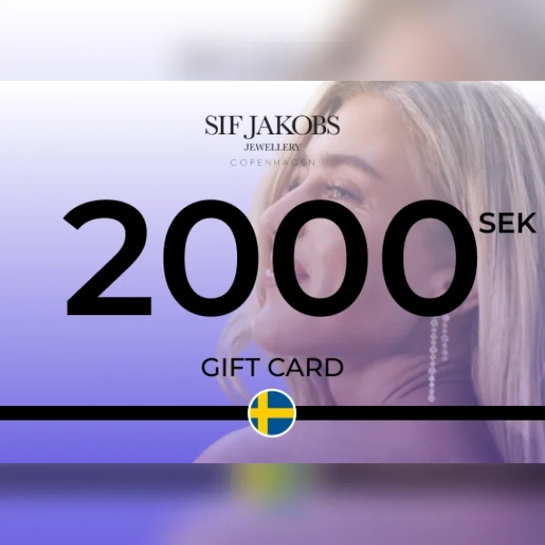 Sif Jakobs Jewellery Gift Card 2000 SEK Key - SWEDEN