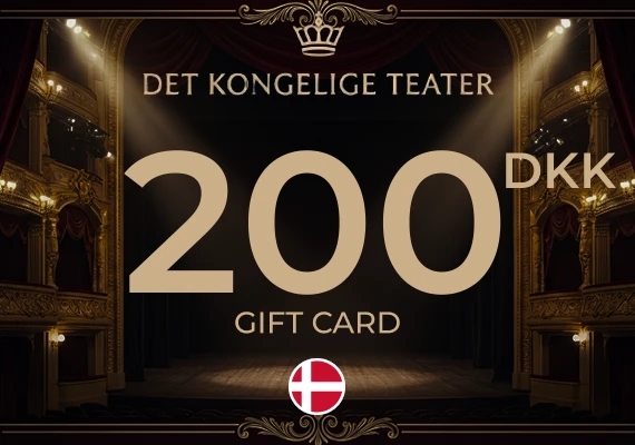 Det Kongelige Teater Gift Card 200 DKK