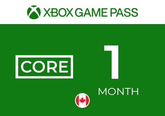 Xbox Game Pass Core 1 Month Key - CANADA