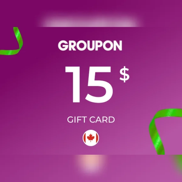 Groupon Gift Card 15 CAD Key - CANADA