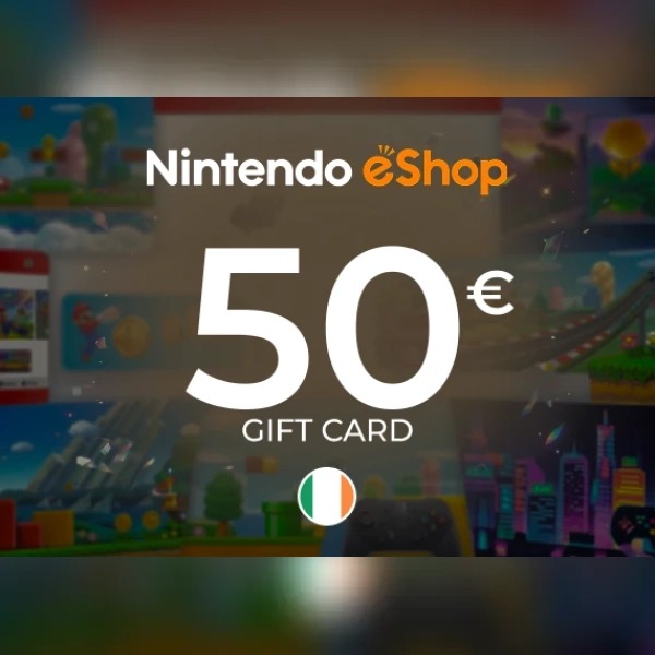 Nintendo eShop Digital Code Gift Card 50 EUR Key - IRELAND