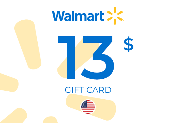 Walmart Gift Card 13 USD