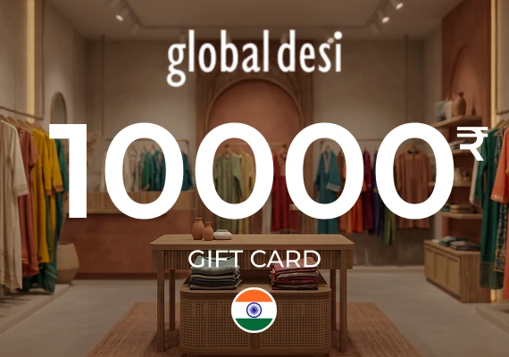 Global Desi Gift Card 10000 INR