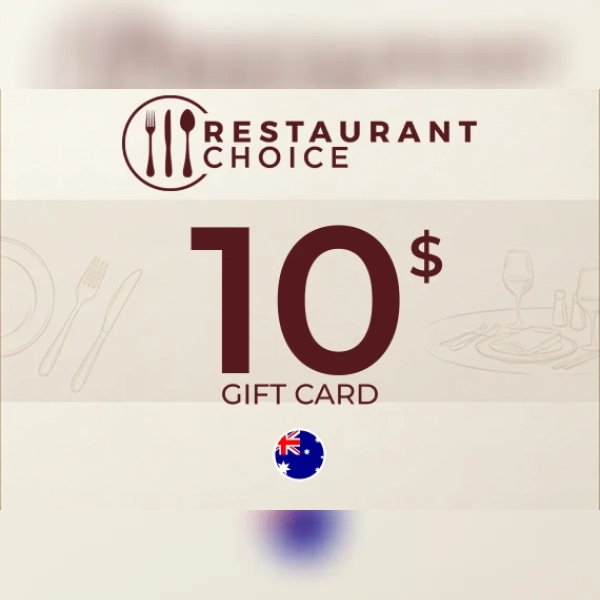 Restaurant Choice Gift Card 10 AUD Key - AUSTRALIA