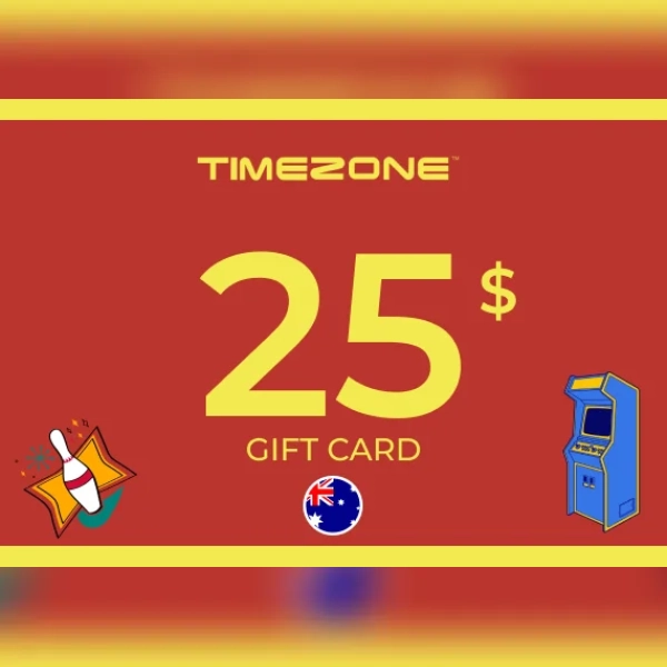Timezone Gift Card 25 AUD Key - AUSTRALIA