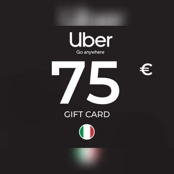 Uber Rides Gift Card 75 EUR Key - ITALY