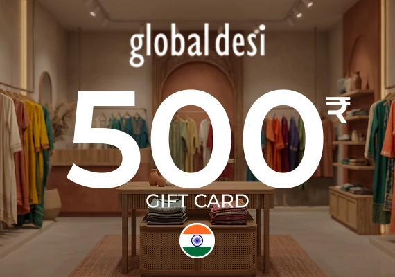 Global Desi Gift Card 500 INR