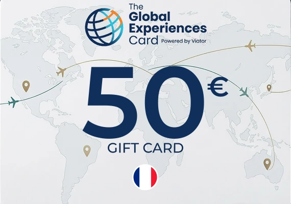 The Global Experiences Card Gift Card 50 EUR