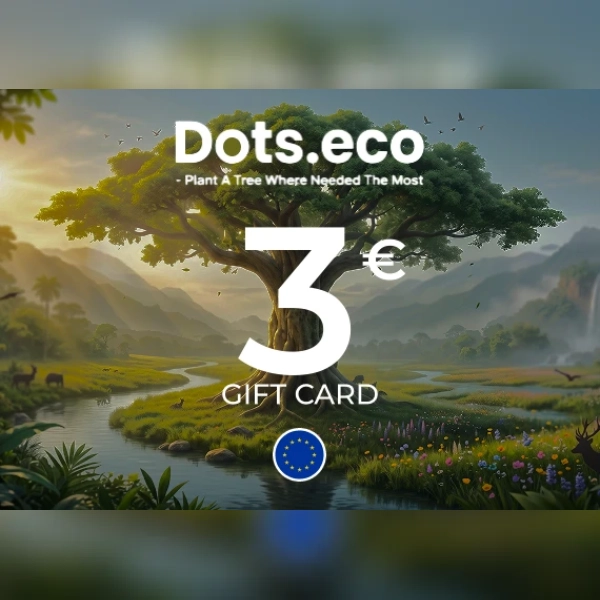 Dots.eco - Plant a tree where needed the most Gift Card 3 EUR Key - EU