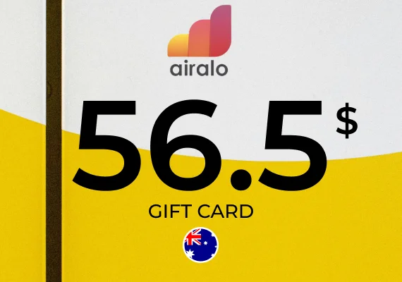 Airalo EU Global Card Gift Card 56.5 AUD