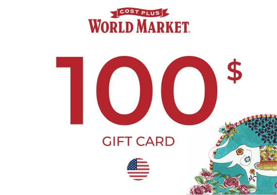 Cost Plus World Market Gift Card 100 USD