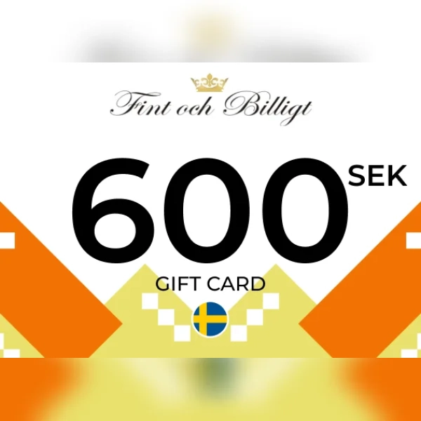 Fint och Billigt Gift Card 600 SEK Key - SWEDEN
