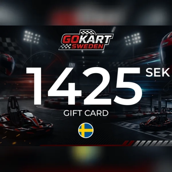 Gokart Gift Card 1425 SEK Key – SWEDEN