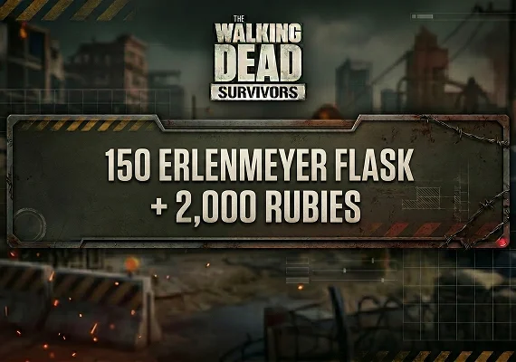 The Walking Dead: Survivors - 150 Erlenmeyer Flask + 2000 Rubies
