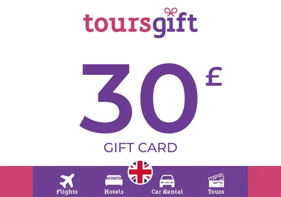 ToursGift Gift Card 30 GBP